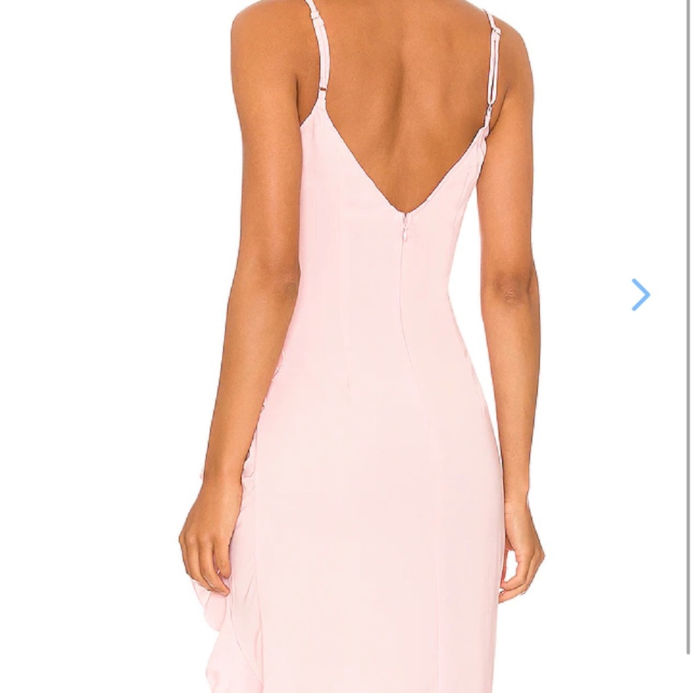 More To Come Natasha Ruffle Midi Dress, Size: XS - Picture 3 of 11